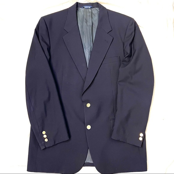 Burberry Other - VTG Burberry’s 90’s navy blazer